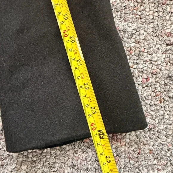 Vintage Lubiam Elegant Black Cashmere and Wool Men's Blazer Made in Italy 50R - Picture 11 of 13